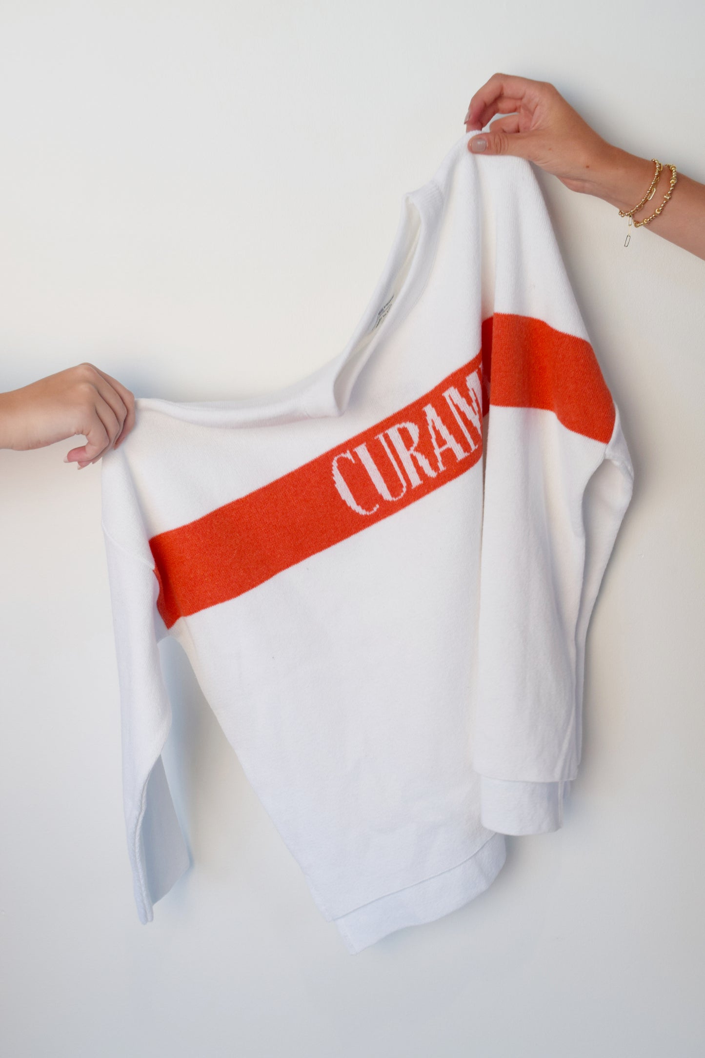 Siesta Crewneck Pullover (White)