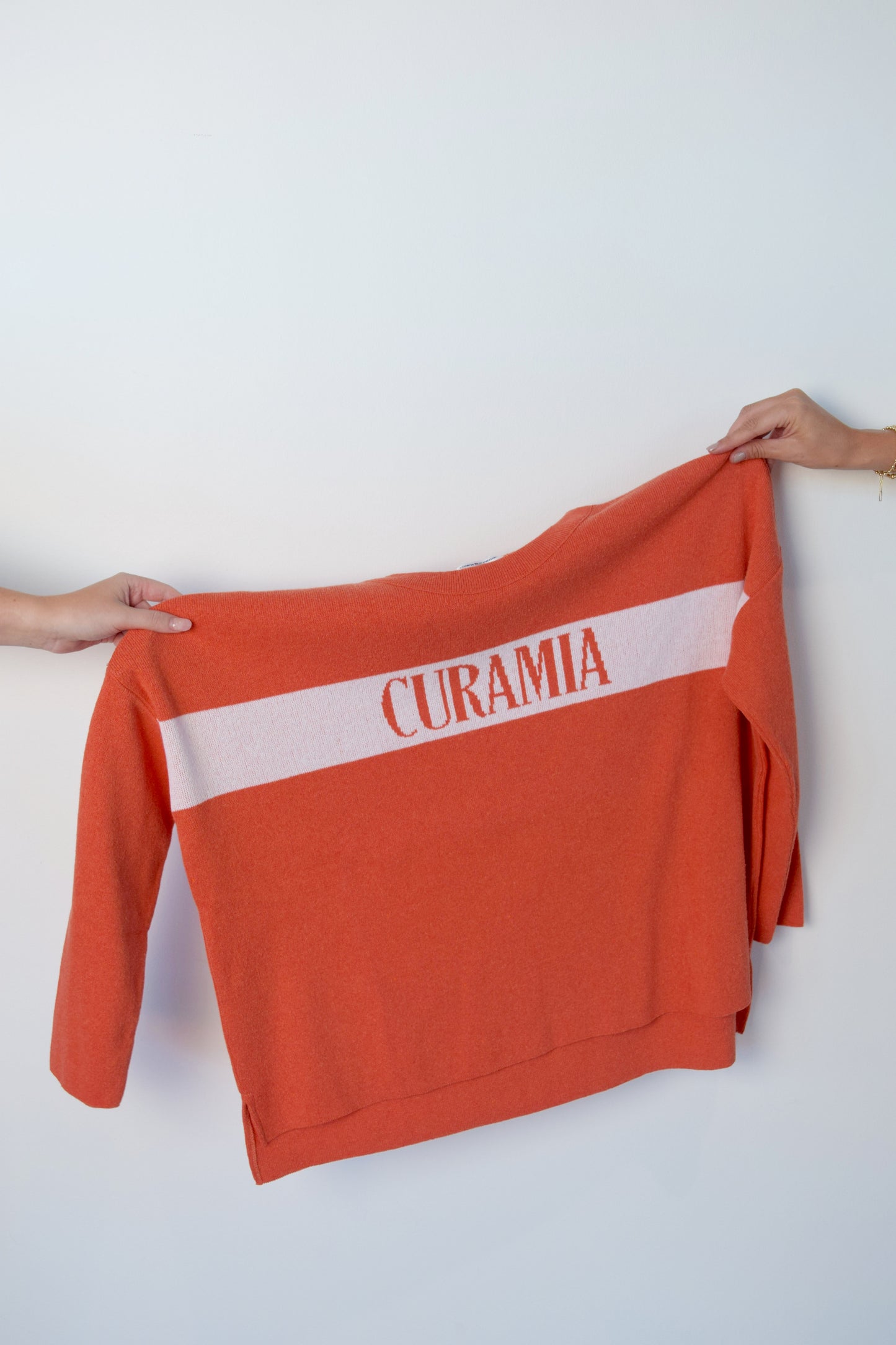 Siesta Crewneck Pullover (Orange)